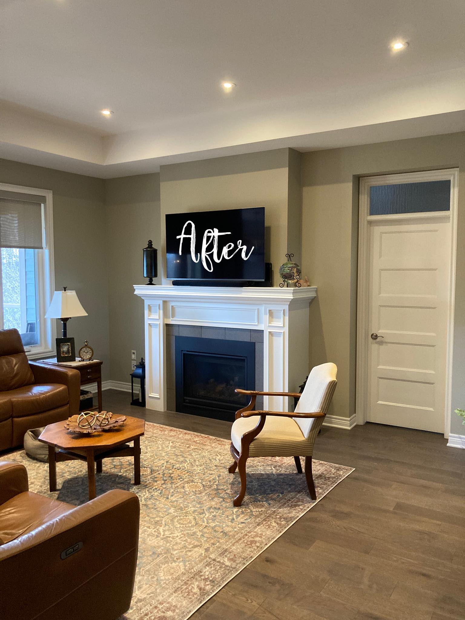 Placeholder bedroom after repaint